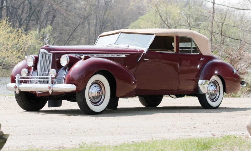 1940 Packard Custom Super Eight Convertible Sedan by Darrin 1