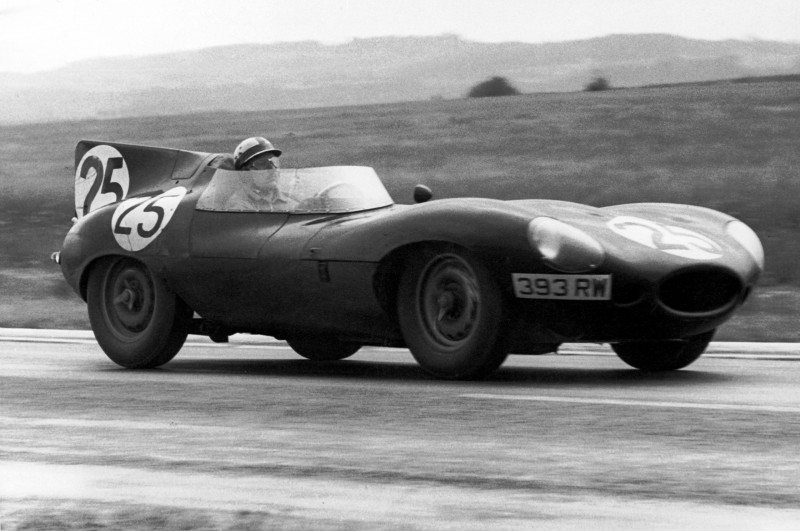 1956 Reims Bueb Jaguar D-type 393RW