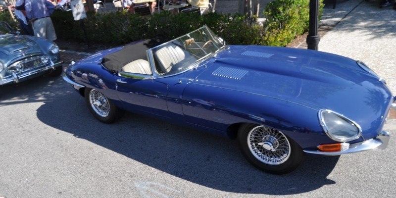 1963 JAGUAR E-Type Series 1 Classes Up Kiawah Island Cars and Coffee 10