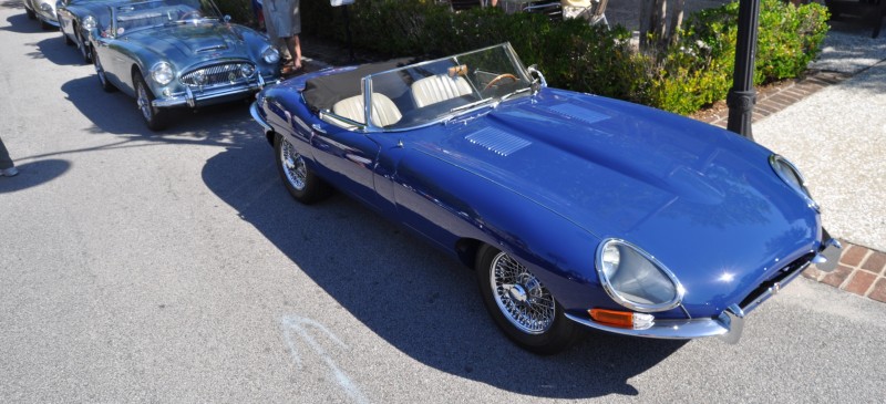 1963 JAGUAR E-Type Series 1 Classes Up Kiawah Island Cars and Coffee 11