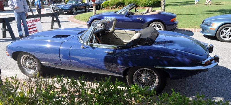 1963 JAGUAR E-Type Series 1 Classes Up Kiawah Island Cars and Coffee 5