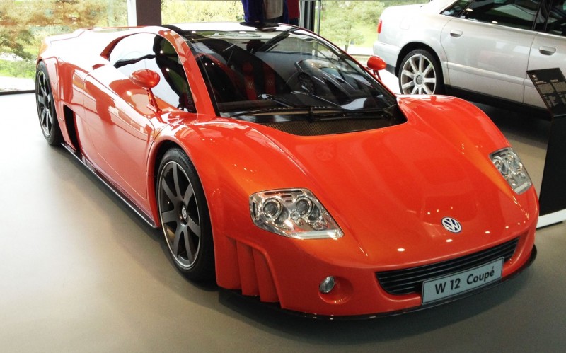 2001 Volkswagen W12 Coupe Concept Introduces Huge Engine and Hypercar Performance to VW Lore 1