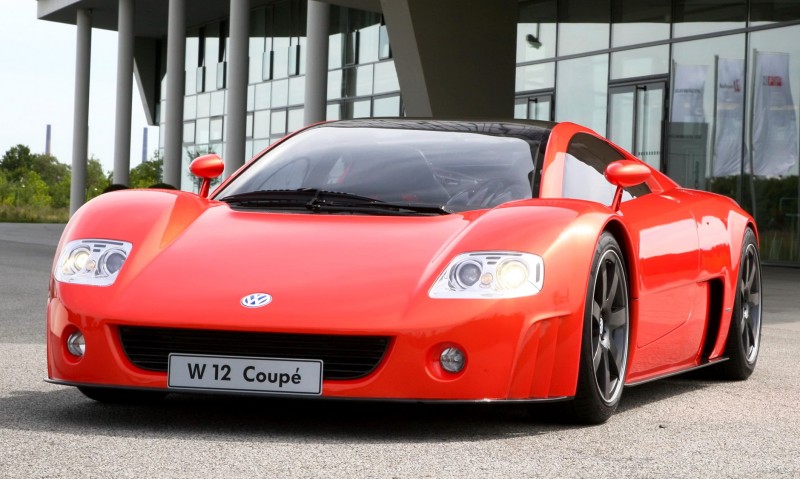 2001 Volkswagen W12 Coupe Concept Introduces Huge Engine and Hypercar Performance to VW Lore 16