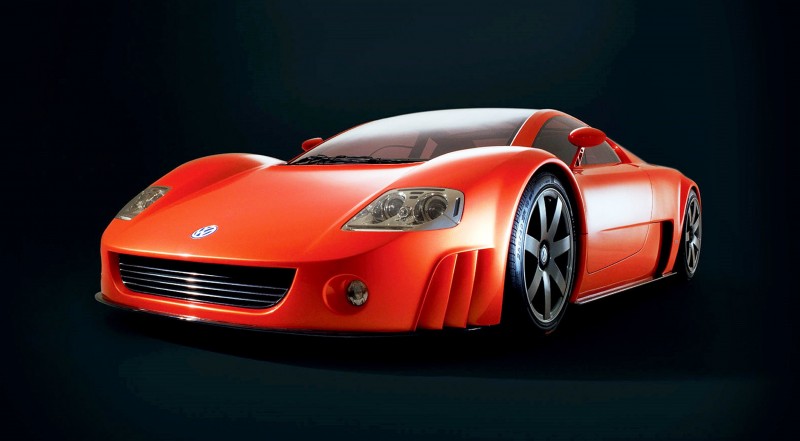 2001 Volkswagen W12 Coupe Concept Introduces Huge Engine and Hypercar Performance to VW Lore 2