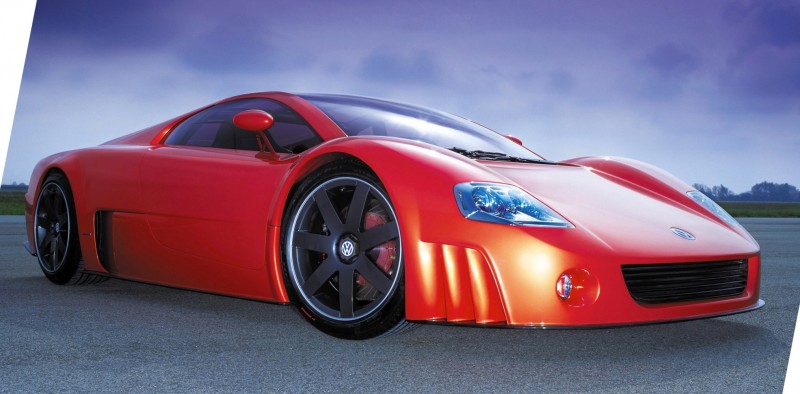 2001 Volkswagen W12 Coupe Concept Introduces Huge Engine and Hypercar Performance to VW Lore 20