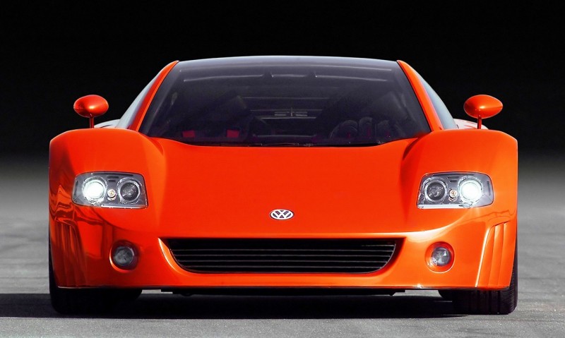 2001 Volkswagen W12 Coupe Concept Introduces Huge Engine and Hypercar Performance to VW Lore 4