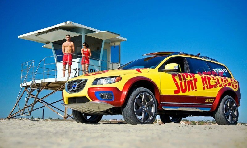 2005 Volvo XC70 AT and 2007 XC70 Surf Rescue are California Surf'n'Turf Dreams 21