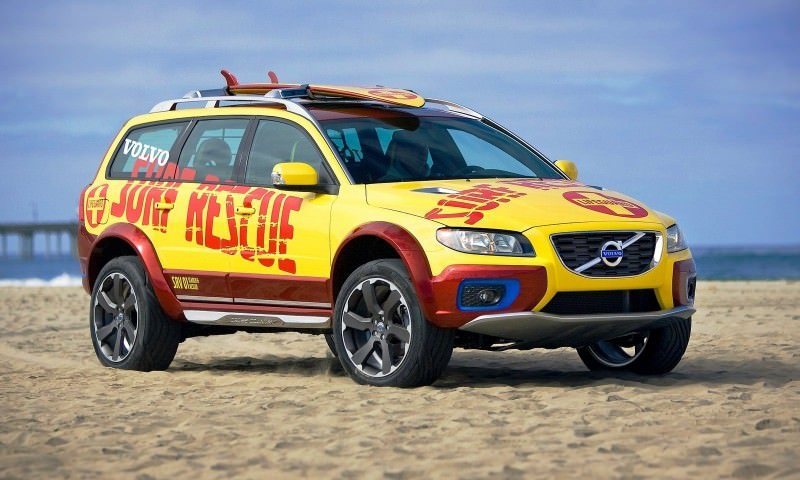 2005 Volvo XC70 AT and 2007 XC70 Surf Rescue are California Surf'n'Turf Dreams 24