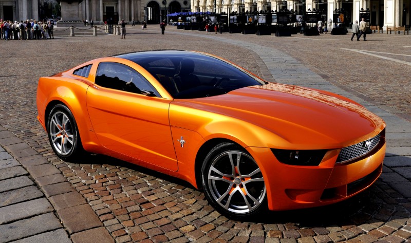 2006 Giugiaro Ford Mustang Concept Was Ringer vs In-House Ford Designs 15