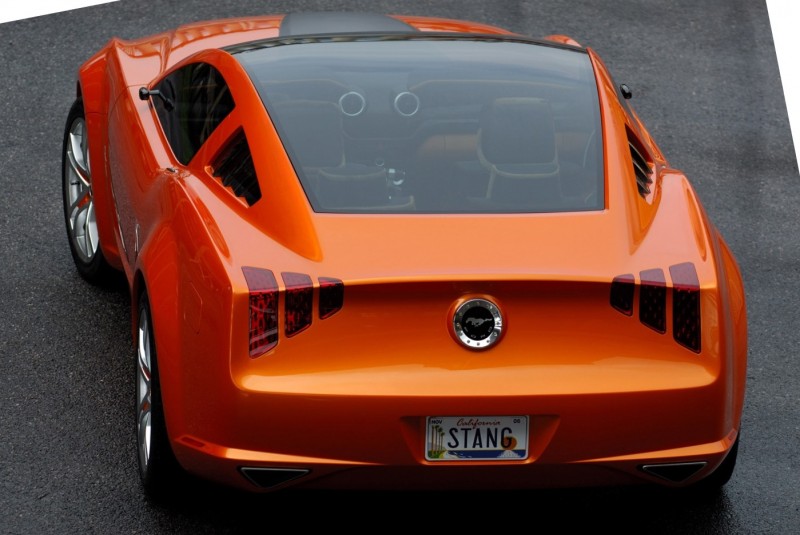 2006 Giugiaro Ford Mustang Concept Was Ringer vs In-House Ford Designs 16