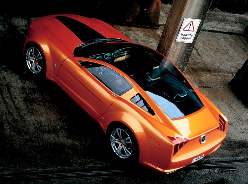 2006 Giugiaro Ford Mustang Concept Was Ringer vs In-House Ford Designs 18