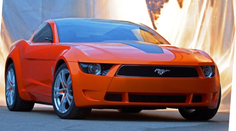 2006 Giugiaro Ford Mustang Concept Was Ringer vs In-House Ford Designs 8