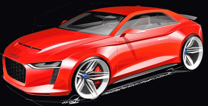 Audi quattro concept/Design