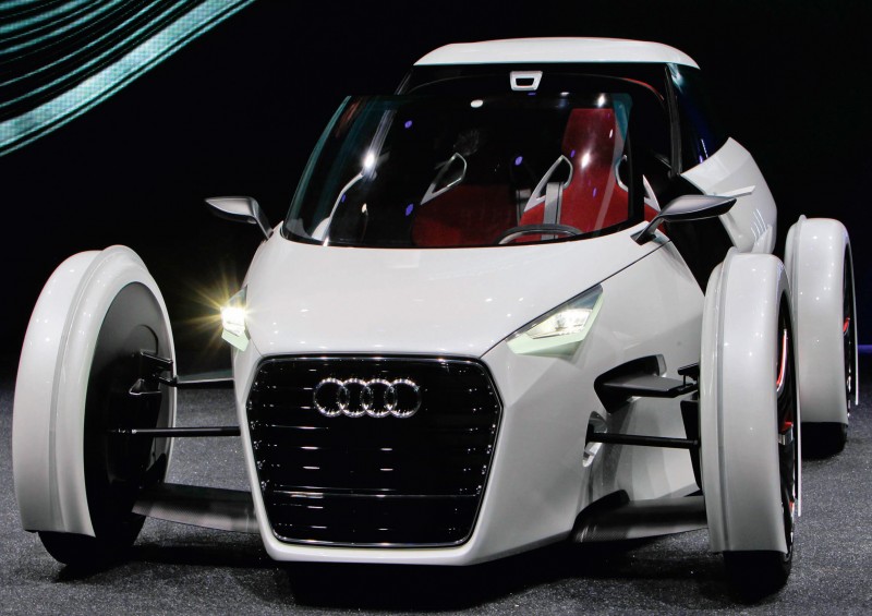 Impressionen von der Weltpremiere des Audi urban concept