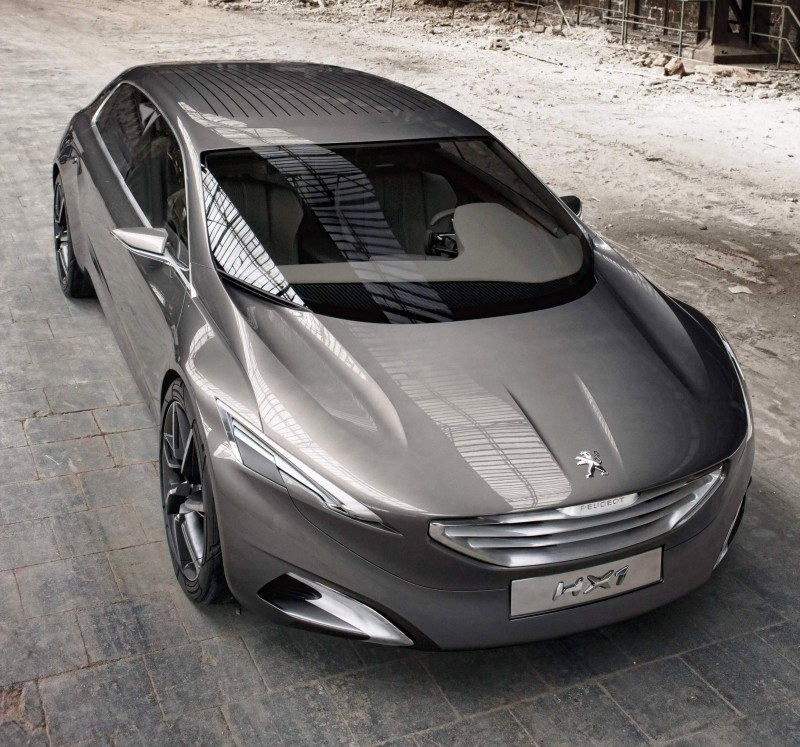 2011 Peugeot HX1 Concept Shows Sumptuous Detailing and Scale, But Front-Drive Proportions 13