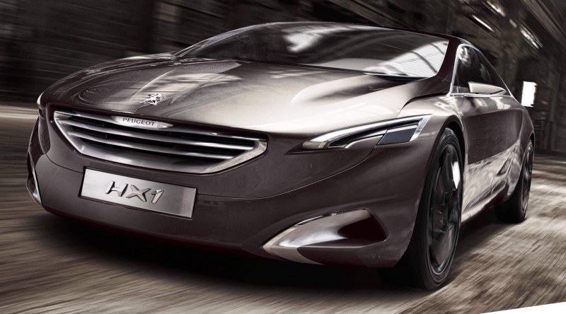 2011 Peugeot HX1 Concept Shows Sumptuous Detailing and Scale, But Front-Drive Proportions 17