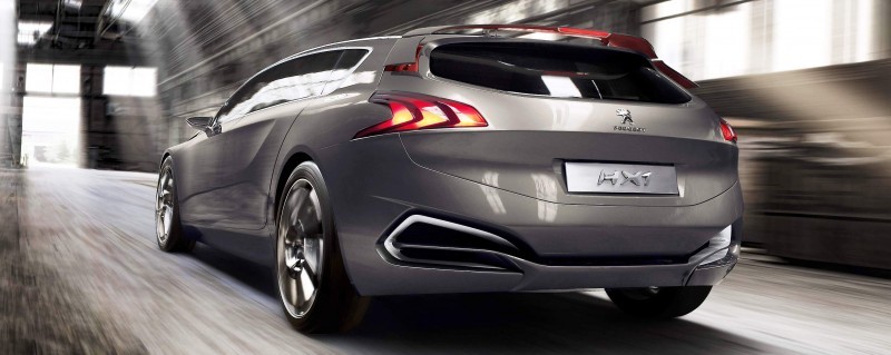 2011 Peugeot HX1 Concept Shows Sumptuous Detailing and Scale, But Front-Drive Proportions 18