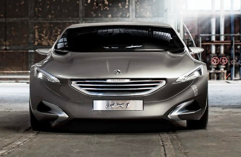 2011 Peugeot HX1 Concept Shows Sumptuous Detailing and Scale, But Front-Drive Proportions 24