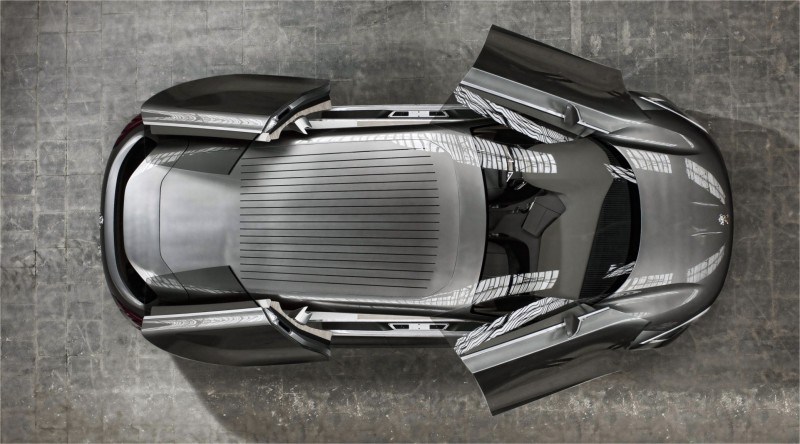 2011 Peugeot HX1 Concept Shows Sumptuous Detailing and Scale, But Front-Drive Proportions 3