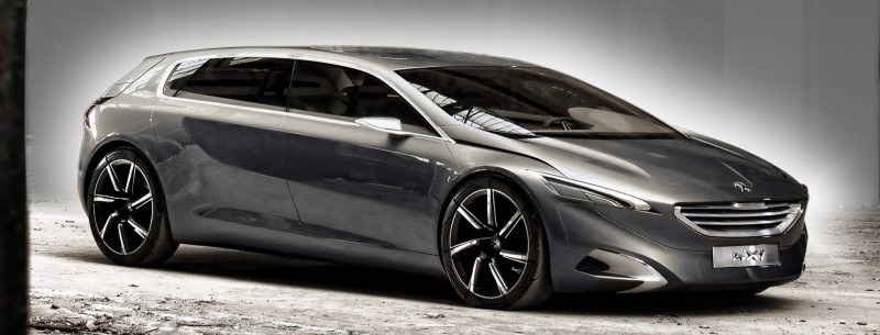 2011 Peugeot HX1 Concept Shows Sumptuous Detailing and Scale, But Front-Drive Proportions 4