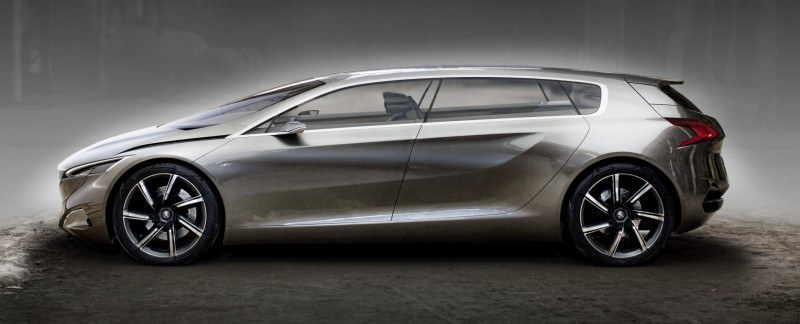 2011 Peugeot HX1 Concept Shows Sumptuous Detailing and Scale, But Front-Drive Proportions 5