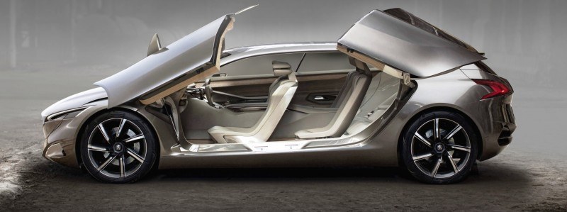 2011 Peugeot HX1 Concept Shows Sumptuous Detailing and Scale, But Front-Drive Proportions 6