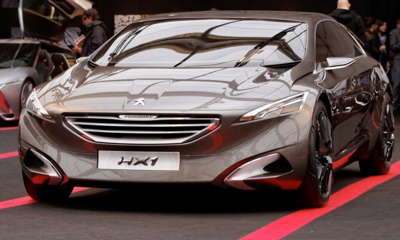 2011 Peugeot HX1 Concept Shows Sumptuous Detailing and Scale, But Front-Drive Proportions 9