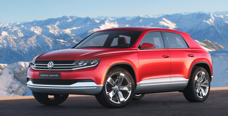 2011 Volkswagen Cross Coupe SUV Concept 12