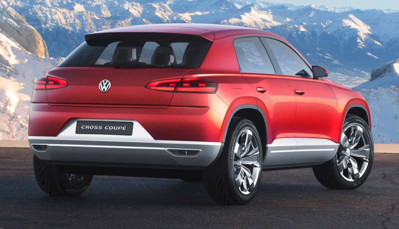 2011 Volkswagen Cross Coupe SUV Concept 14