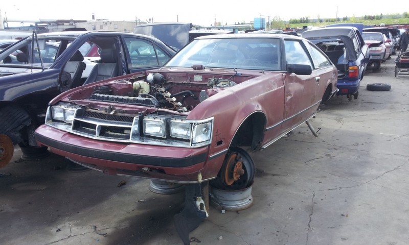 20120421_122301 junkyard find toyota celica supra  - crushed_7100125825_l