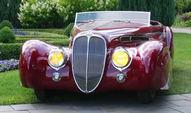 1939 Delahaye 165 V-12 Cabriolet at Mullin Auto Museum18