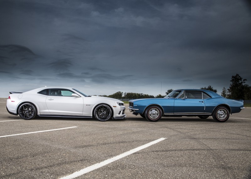 2014 and 1967 Chevrolet Camaro Z28