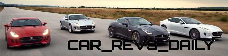 Jaguar Makes a WINNER!  2015 F-type Coupe Debuts Three Gorgeous Flavors, Pricing, Up to 550 HP!10