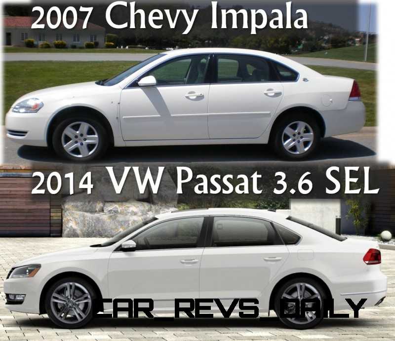 2007 Impala vs 2014 Passat V6 SEL