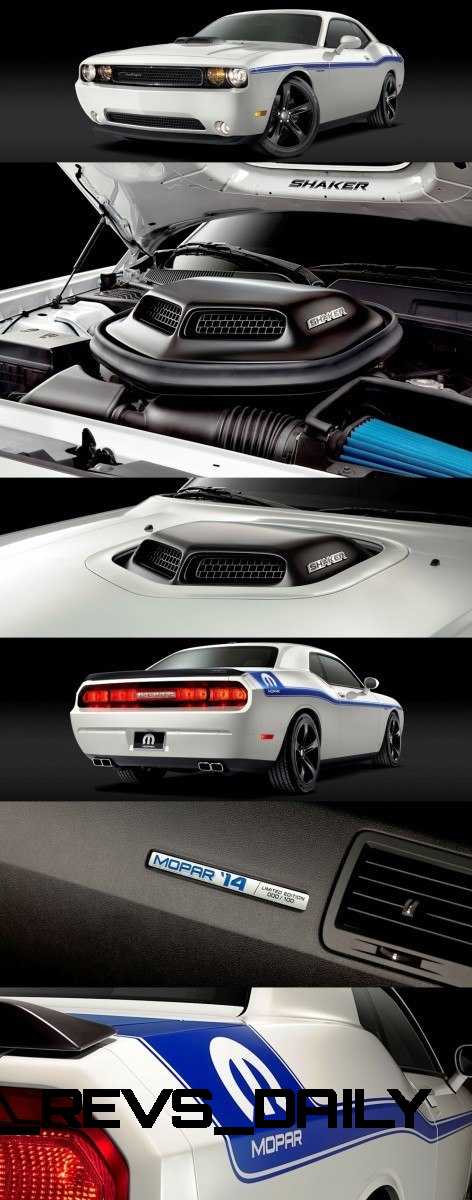 New Mopar ?14 Challenger model revealed: only 100 serialized coupes will be built, offering ?Mopar-or-no-car? fans the rarest factory-produced Dodge Challenger model to date with unique ?Moparized? equipment