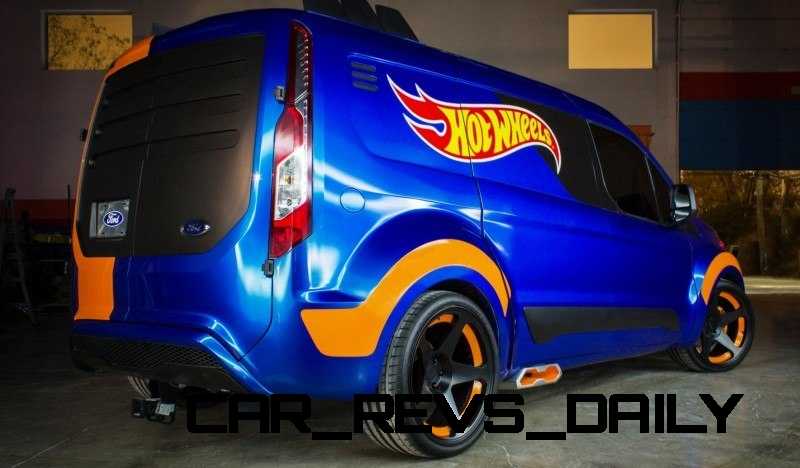 Ford?s 2014 Transit Connect Sizzles for SEMA Courtesy of Hot Wheels®