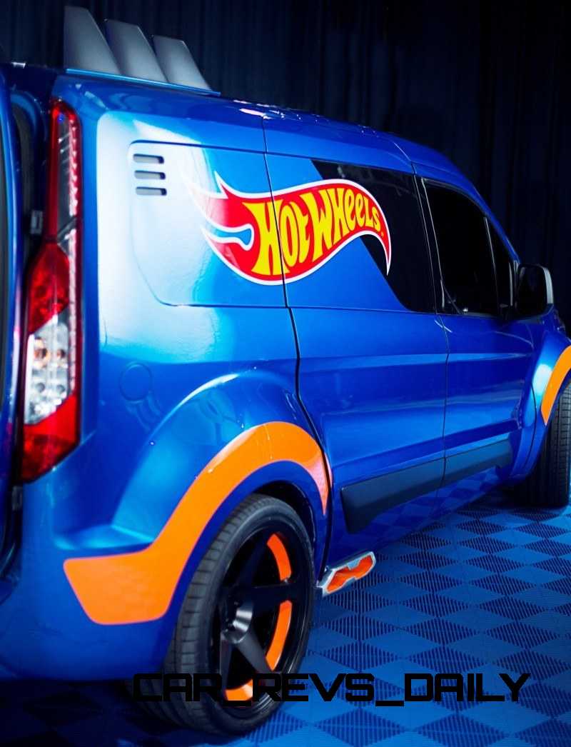 Ford?s 2014 Transit Connect Sizzles for SEMA Courtesy of Hot Wheels®