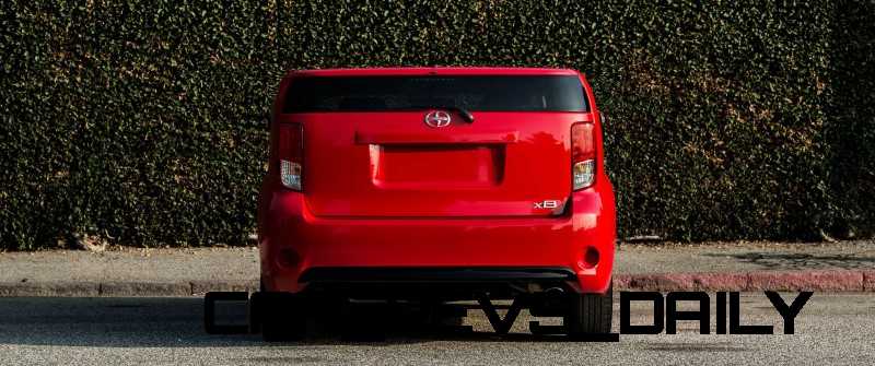 2014-Scion-xB-Red- Chopped Roof back