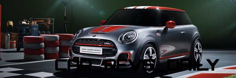 2015 MINI Cooper JCW Concept Brushed-Alloy Paints Hot Bod 1