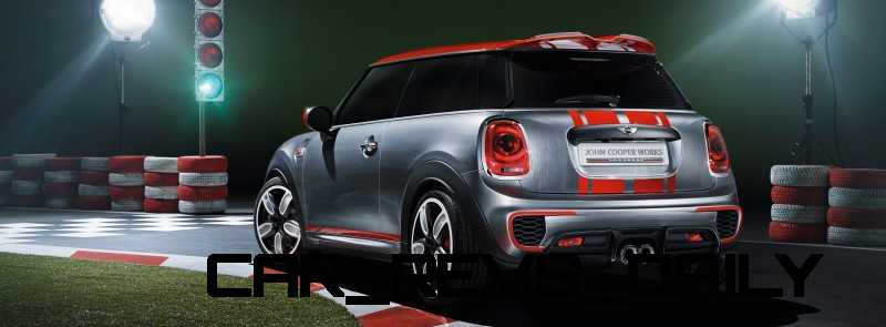 2015 MINI Cooper JCW Concept Brushed-Alloy Paints Hot Bod 2