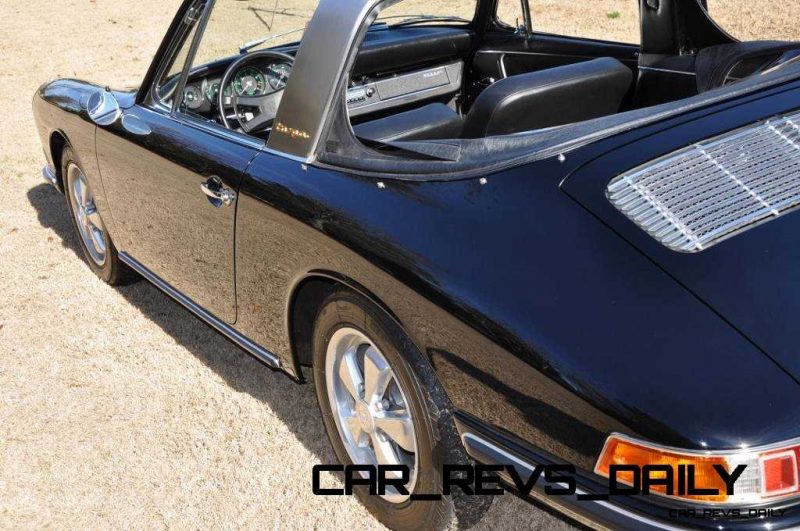 Black 1967 Porsche 911S Soft Window TARGA for sale in Raleigh NC 24