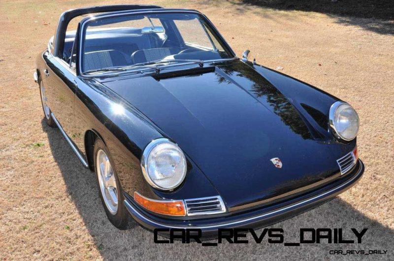 Black 1967 Porsche 911S Soft Window TARGA for sale in Raleigh NC 38