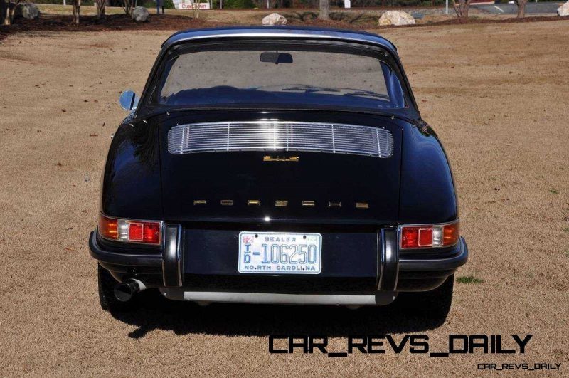 Black 1967 Porsche 911S Soft Window TARGA for sale in Raleigh NC 5