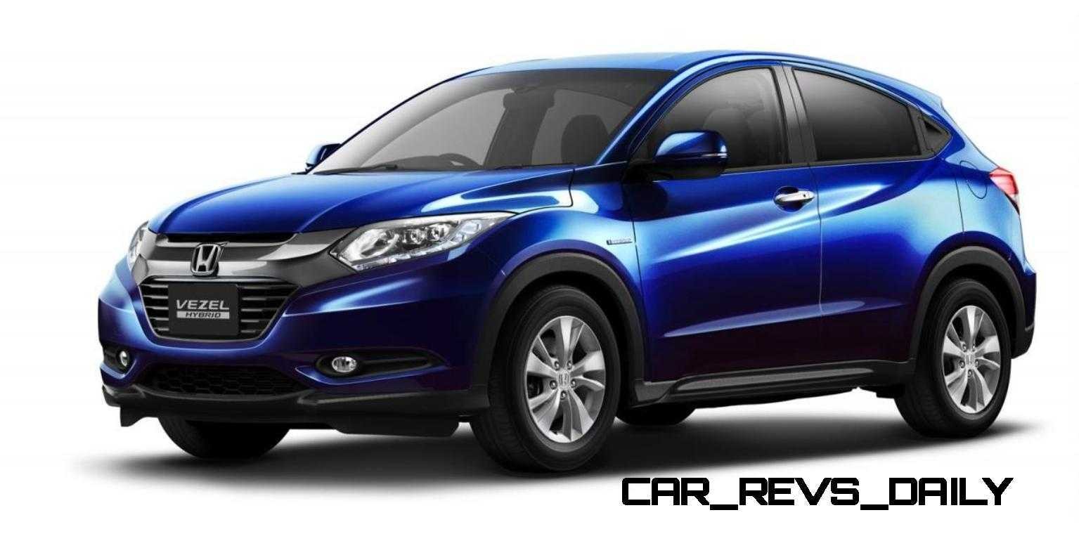 honda vezel hybrid previews (possible) 2015