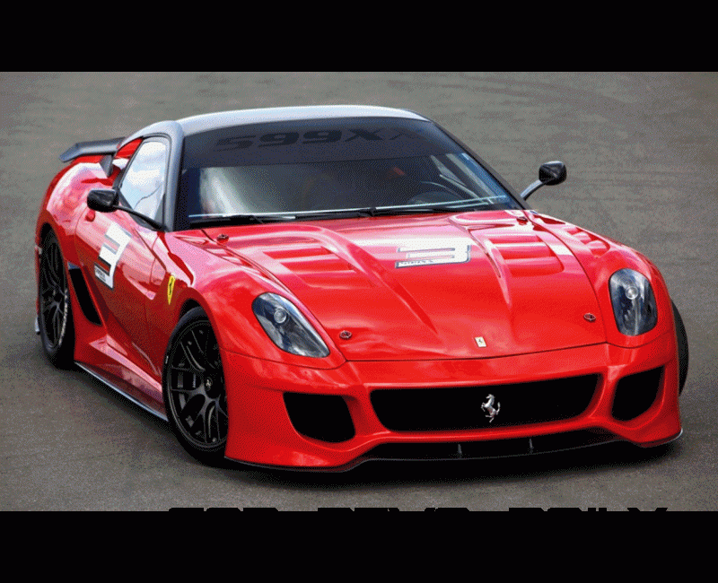 Ferrari 599XX Heading to Paris for RM Auctions in Feb 2014 Animated GIF