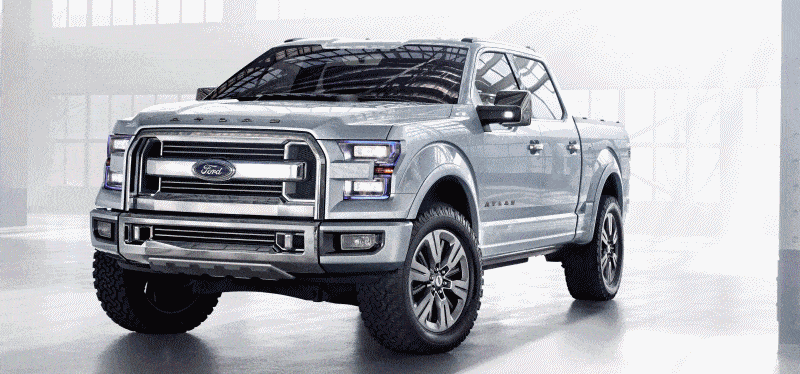 Ford Atlas Concept and Super Duty Platinum ANIMATION