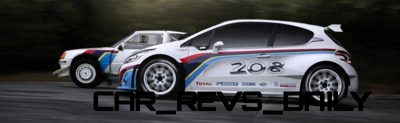 Peugeot 208 T16 and 205 T16 Group B 5