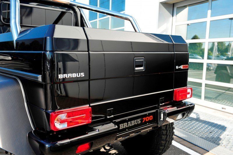 2014 BRABUS 700G 6x6 Is Most Lavish Off-Road Plaything Available 14