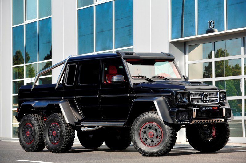 2014 BRABUS 700G 6x6 Is Most Lavish Off-Road Plaything Available 16