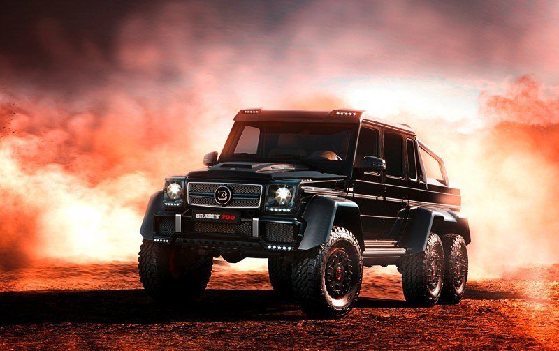 2014 BRABUS 700G 6x6 Is Most Lavish Off-Road Plaything Available 26